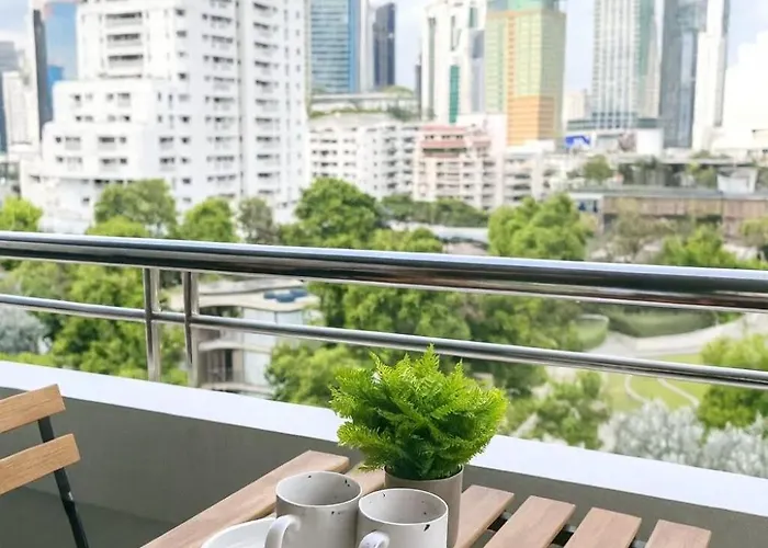 New Renovated 2 Beds Amazing Balcony View Nana Bts *