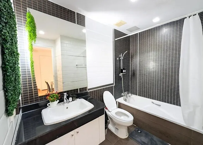 New Renovated 2 Beds Amazing Balcony View Nana Bts Appartamento